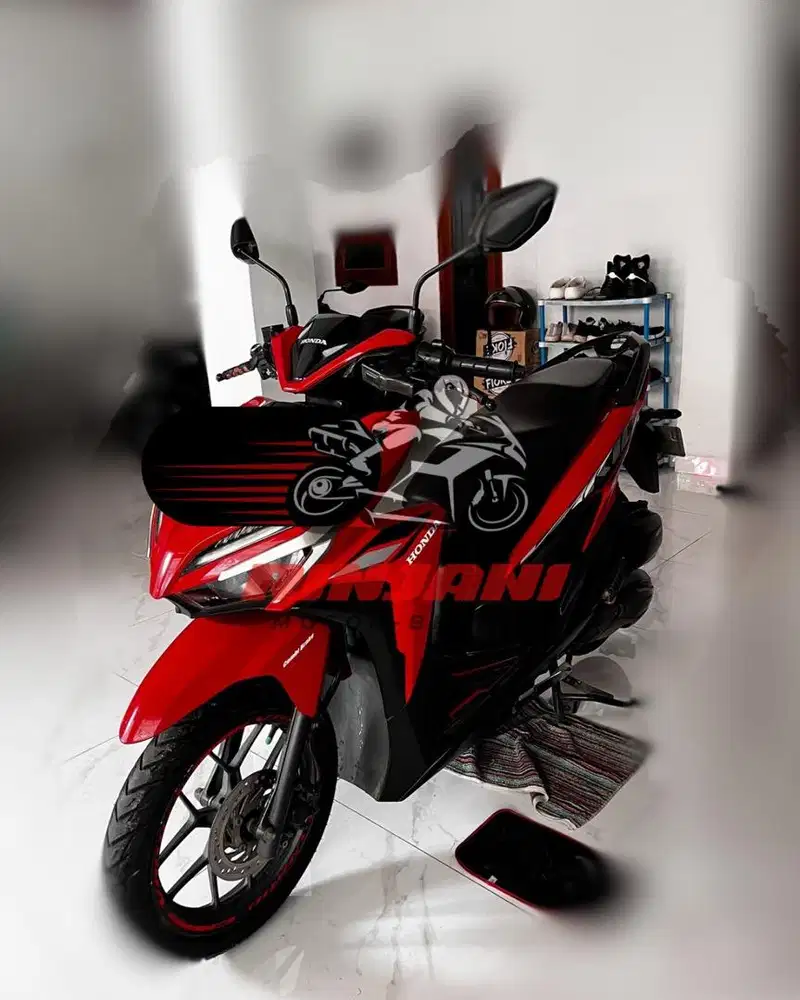 Dijual Vario 125 2021 Merah | Pajak Hidup & Surat Aman