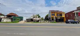 DIJUAL TANAH PINGGIR JALAN INDRALAYA OGAN ILIR