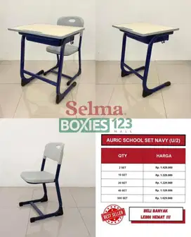 KURSI SET SEKOLAH
