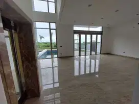 Rumah Golf island Uk 10x35 Ada lift dan pool View golf, danau, laut