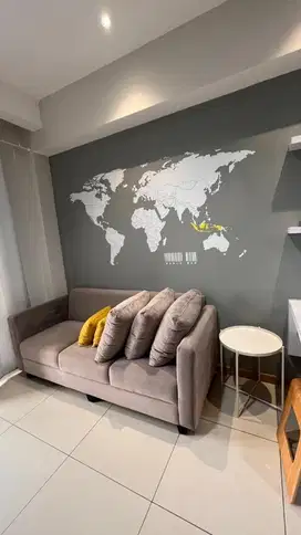 unit rapi terawag 1br furnished, mtown signature gading serpong