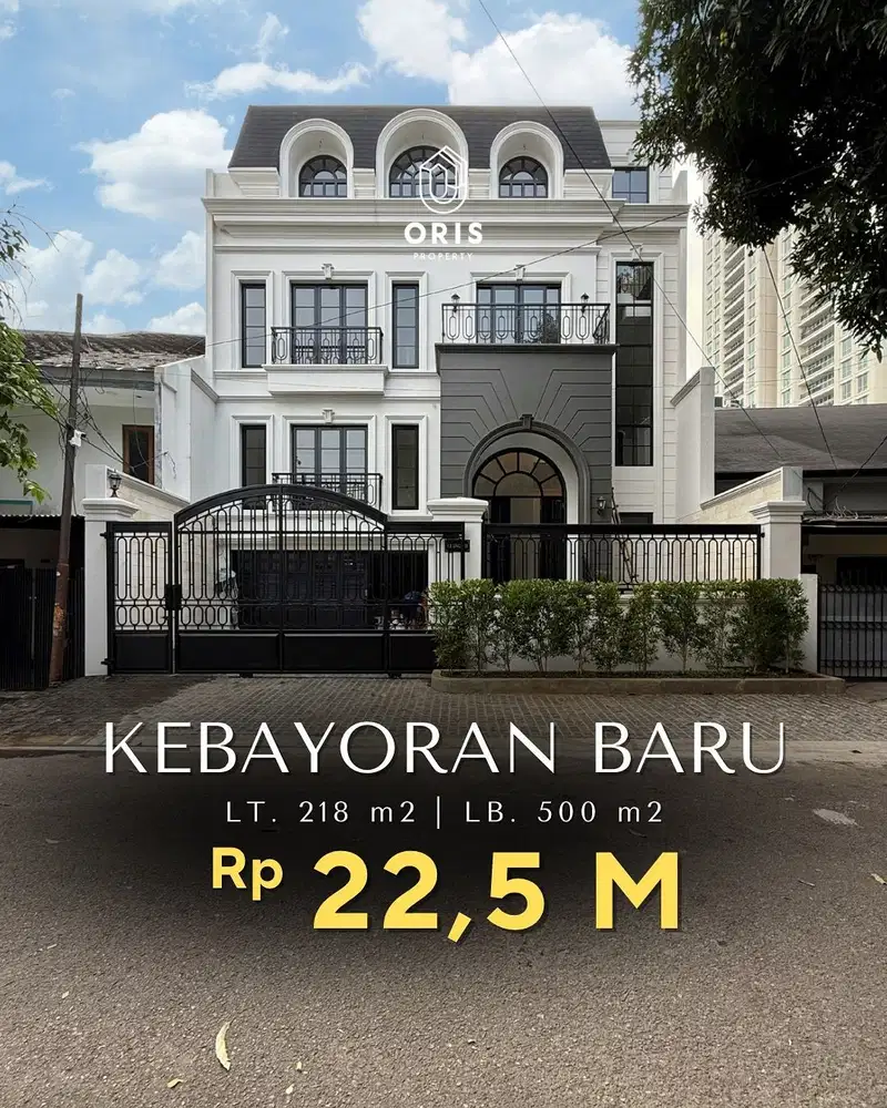 Rumah Brand New American Classic di Kebayoran Baru Jakarta Selatan