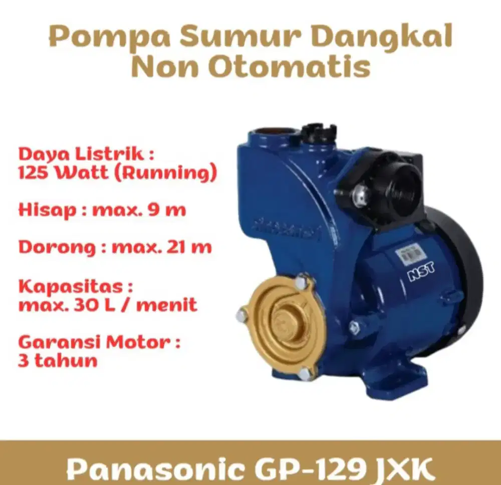 Promo pompa air