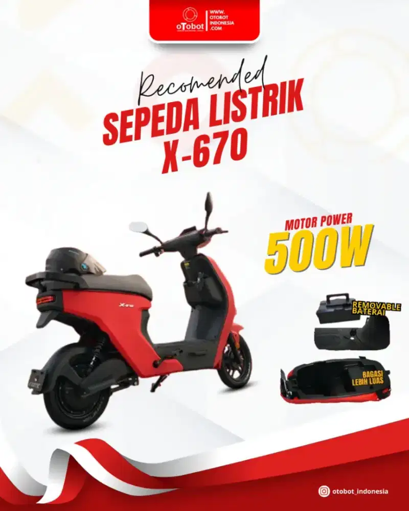 SEPEDAH LISTRIK X670