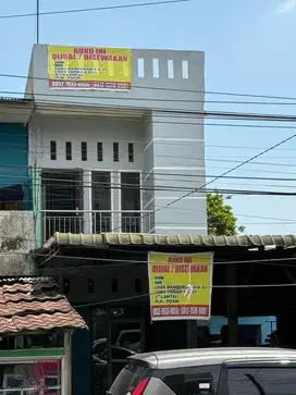 Ruko tempat usaha lokasi strategis di pajak melati tanjung selamat
