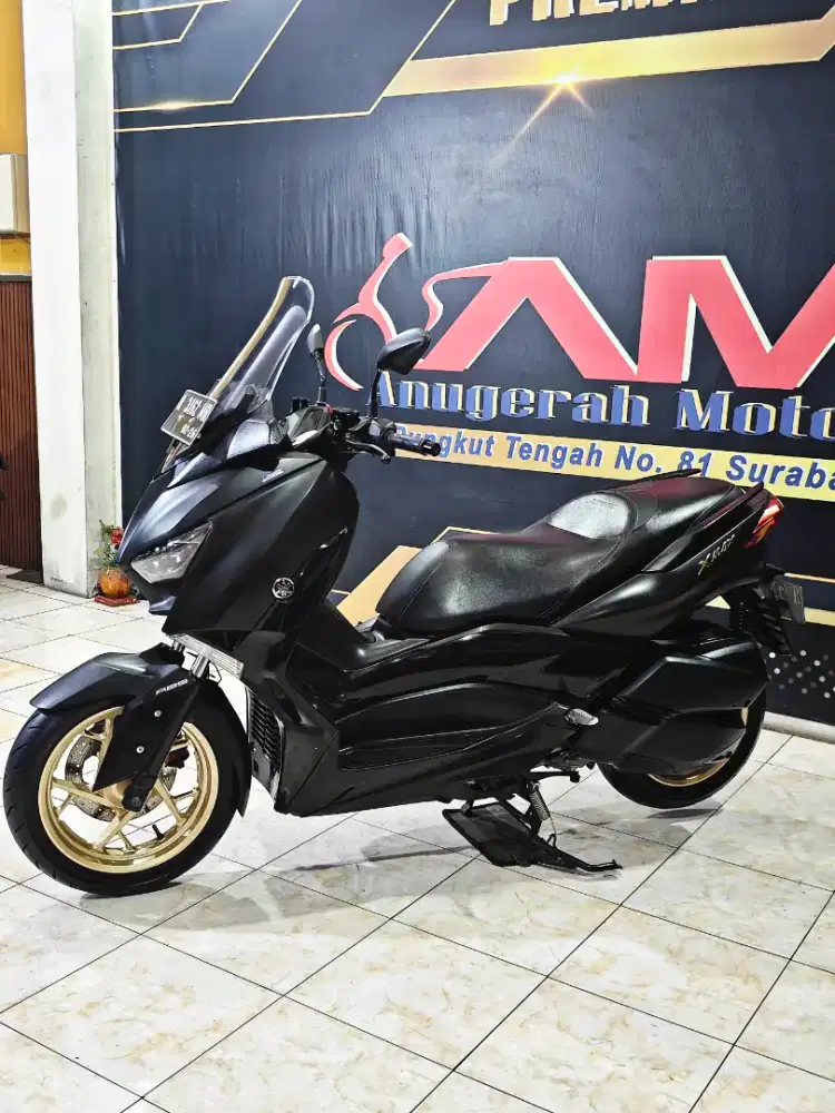 XMAX ABS 250cc Black Matte low km dp hanya 5jt. Anugerah motor rungkut