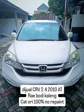Honda CRV 2.4 2010 Putih 100% ori kaleng