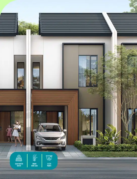 Cluster Vola Rumah 2 Lantai Tipe 6x12 (Iota) Alam Sutera Harga 1,6M