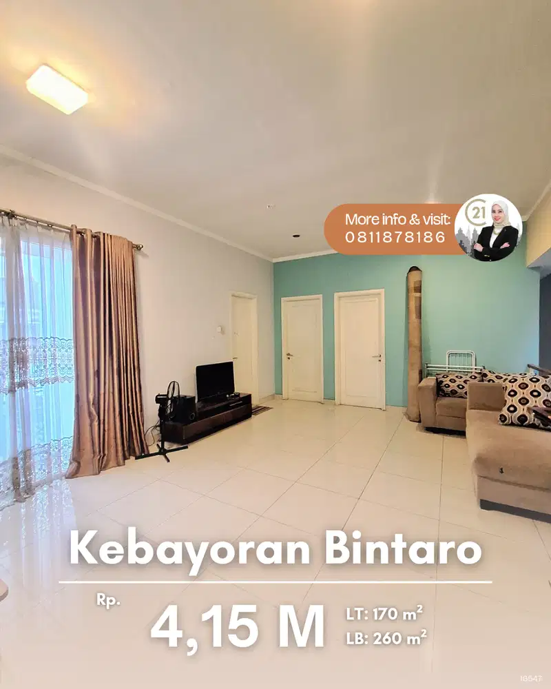 Rumah Termurah Di Kebayoran Bintaro HOTSALE
