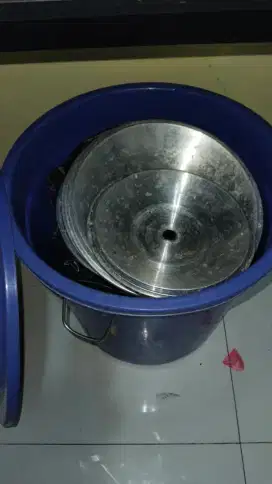 Set panci besar + panggangan