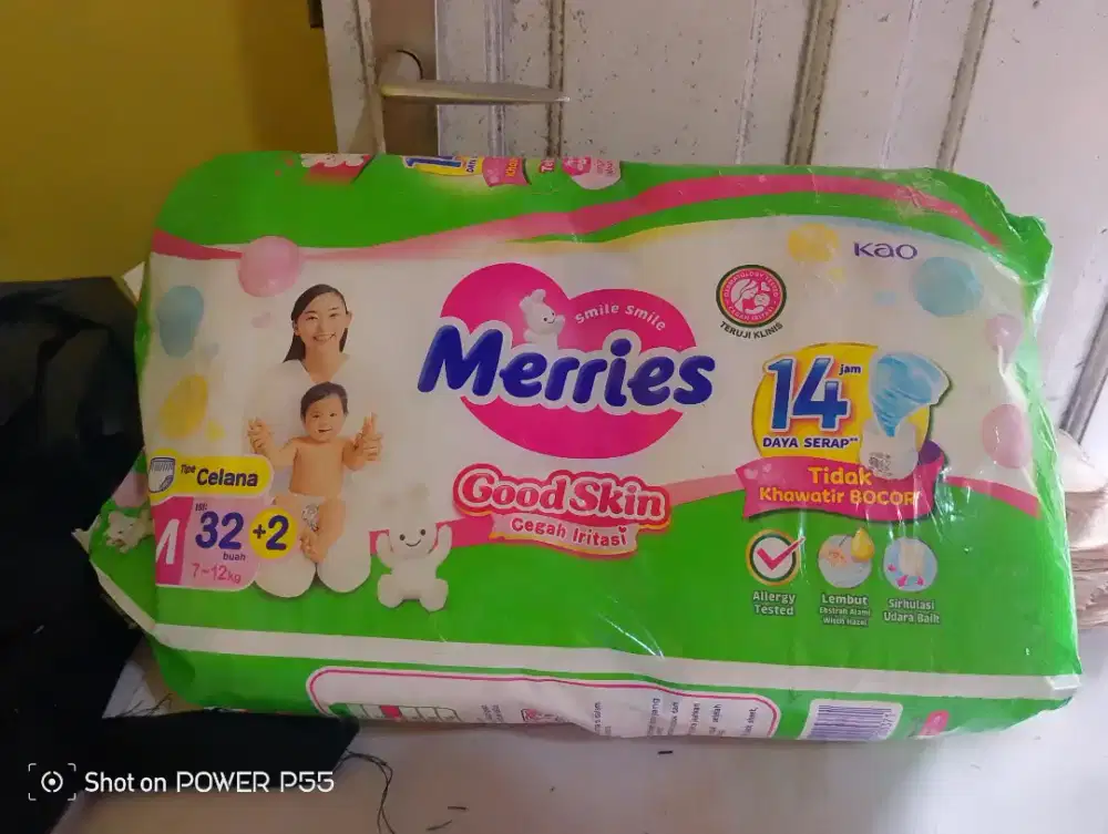 pempers meries size M