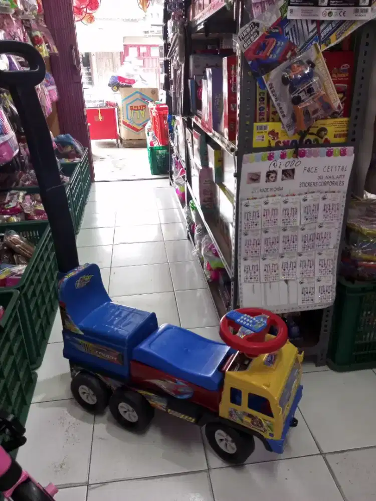 Mainan Anak Truk Bonceng Naik