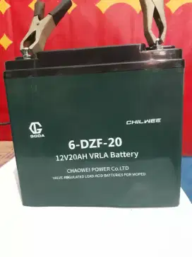 Aki bekas motor listrik 12V 20A