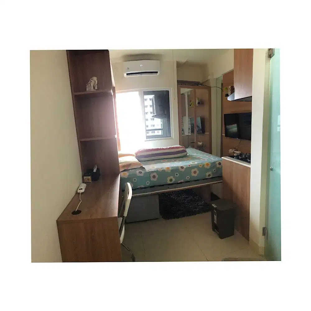 Disewakan the green pramuka city apartmen studio furnish mall