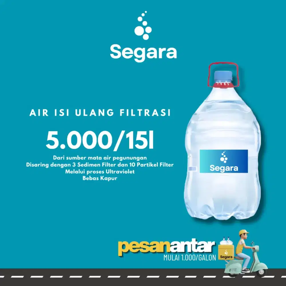 Air Isi Ulang Filtrasi