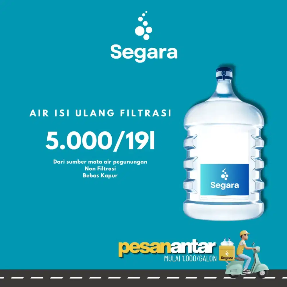 Air Siap Rebus Bebas Kapur
