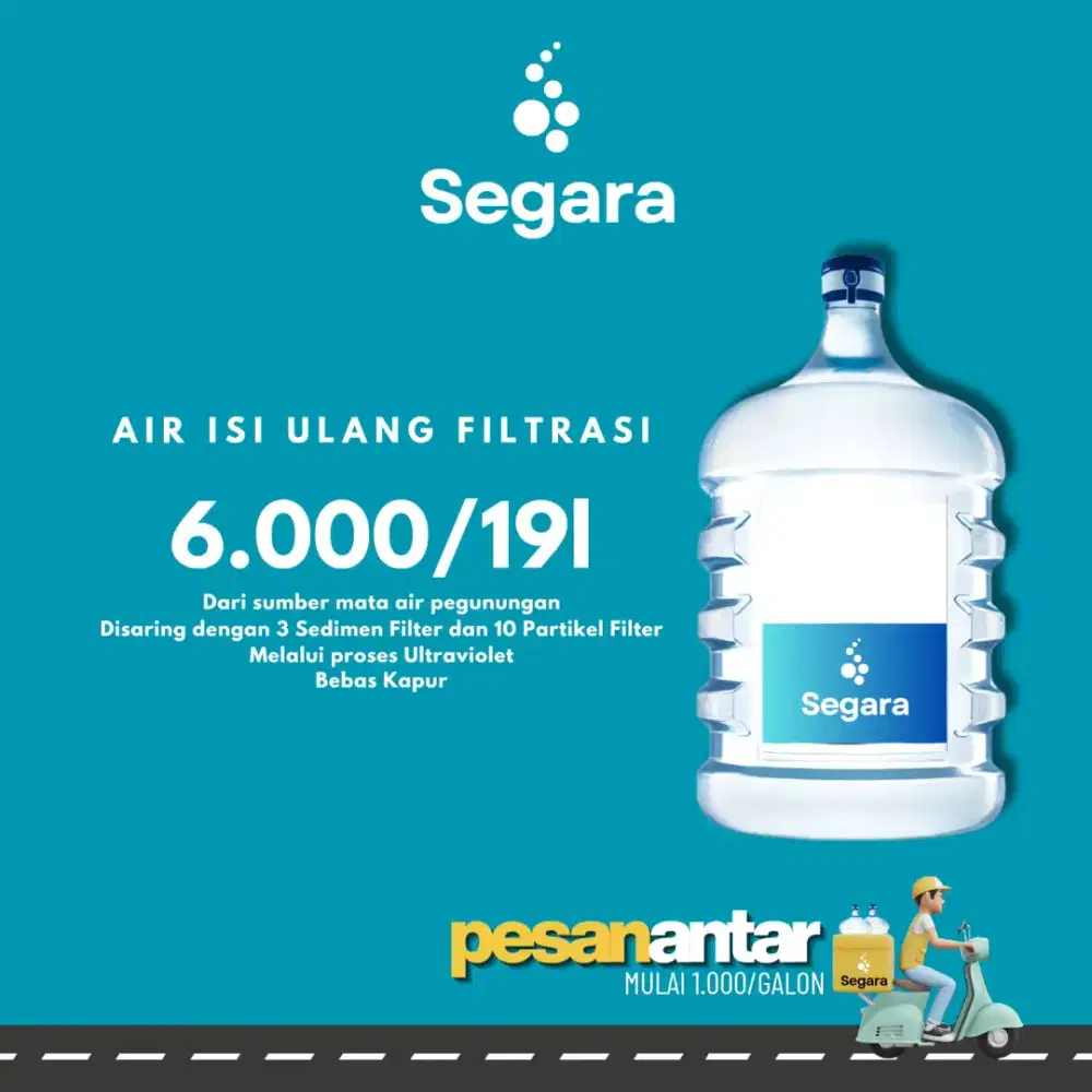 Air Isi Ulang Filtrasi