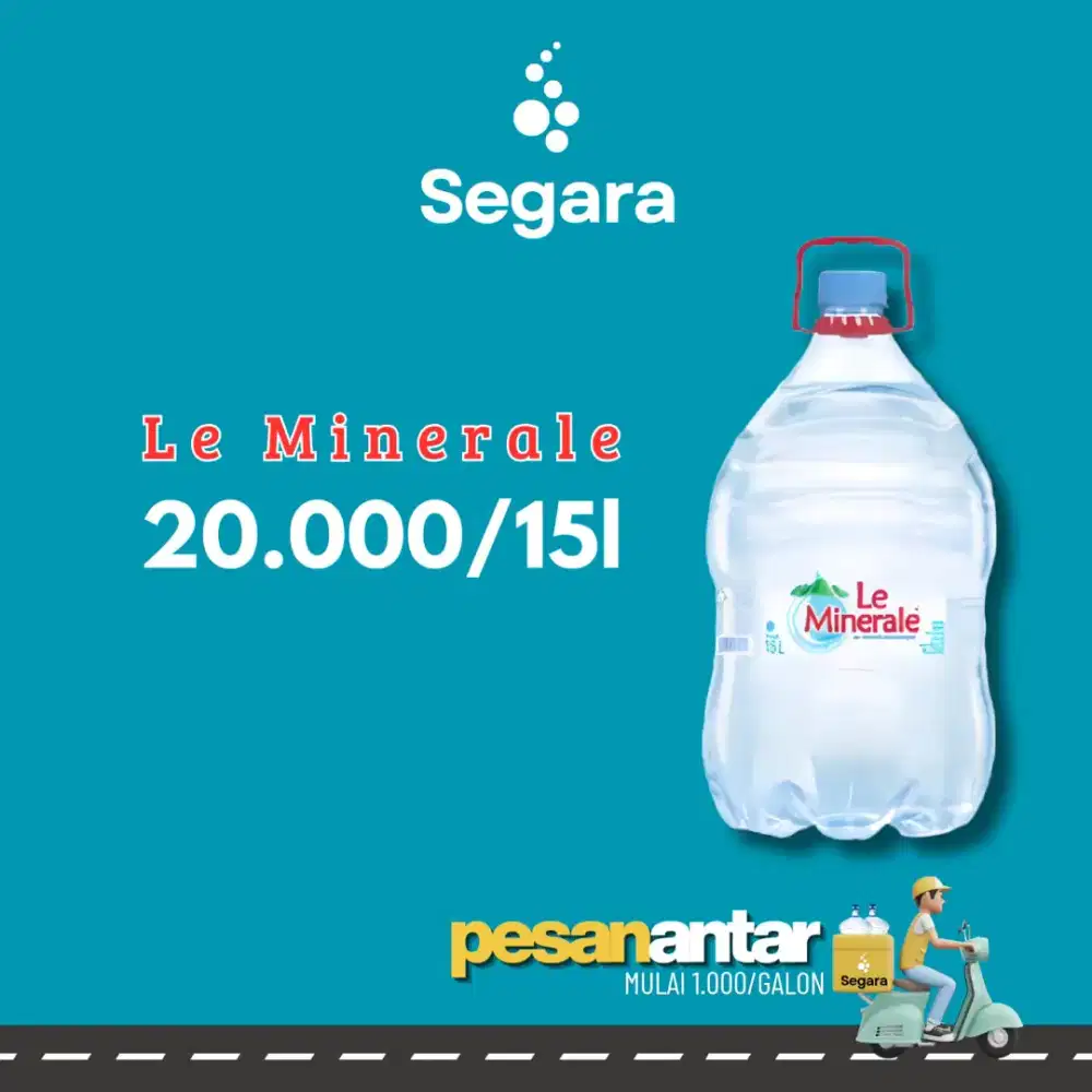 Le Minerale Galon 15 liter