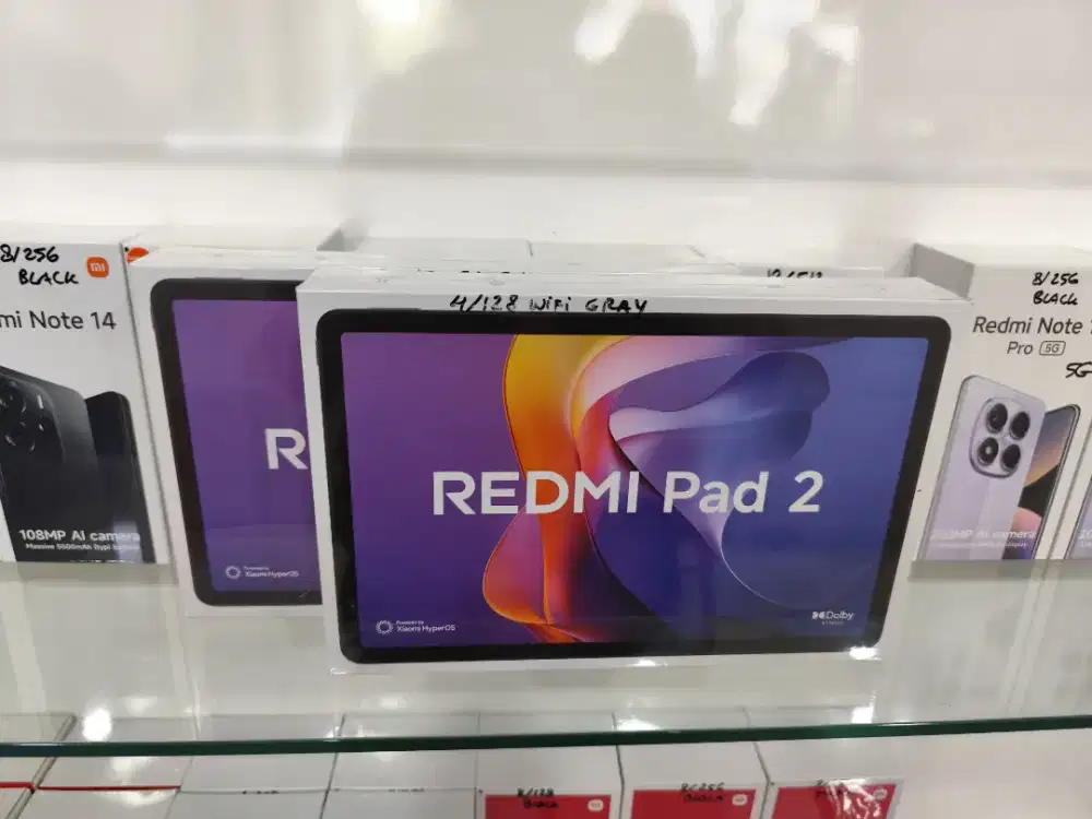 Redmi Pad 2 11 4/128 ,HARGA PROMO,Garansi Resmi 15 Bulan,Bisa COD