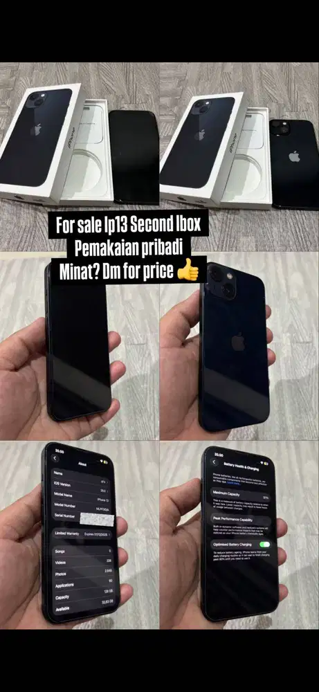 Iphone 13 128gb (second) Ibox