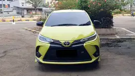 Toyota Yaris 1.5 GR Sport CVT AT Facelift Kuning 2022 Like New Record