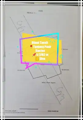 Tanah Dijual Lokasi Strategis Tgr