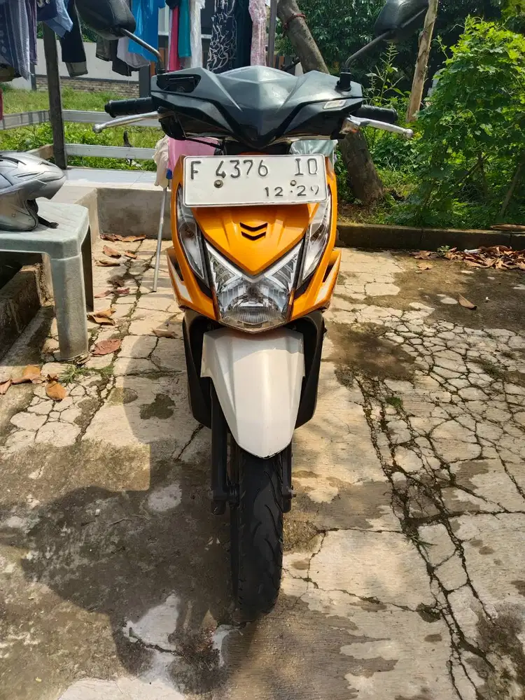Dijual honda beat 2014 plat F kab bogor pajak hidup