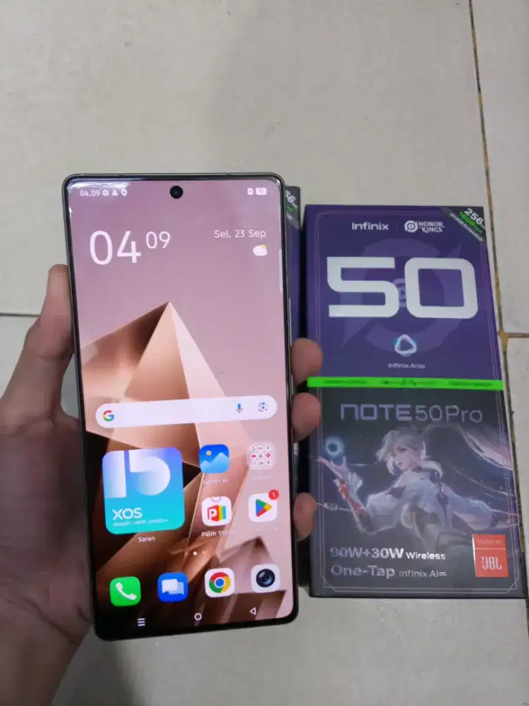 Infinix note 50 pro 8+8/256 like new