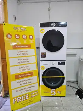 PAKET USAHA LAUNDRY KILOAN UNTUK PEMULA