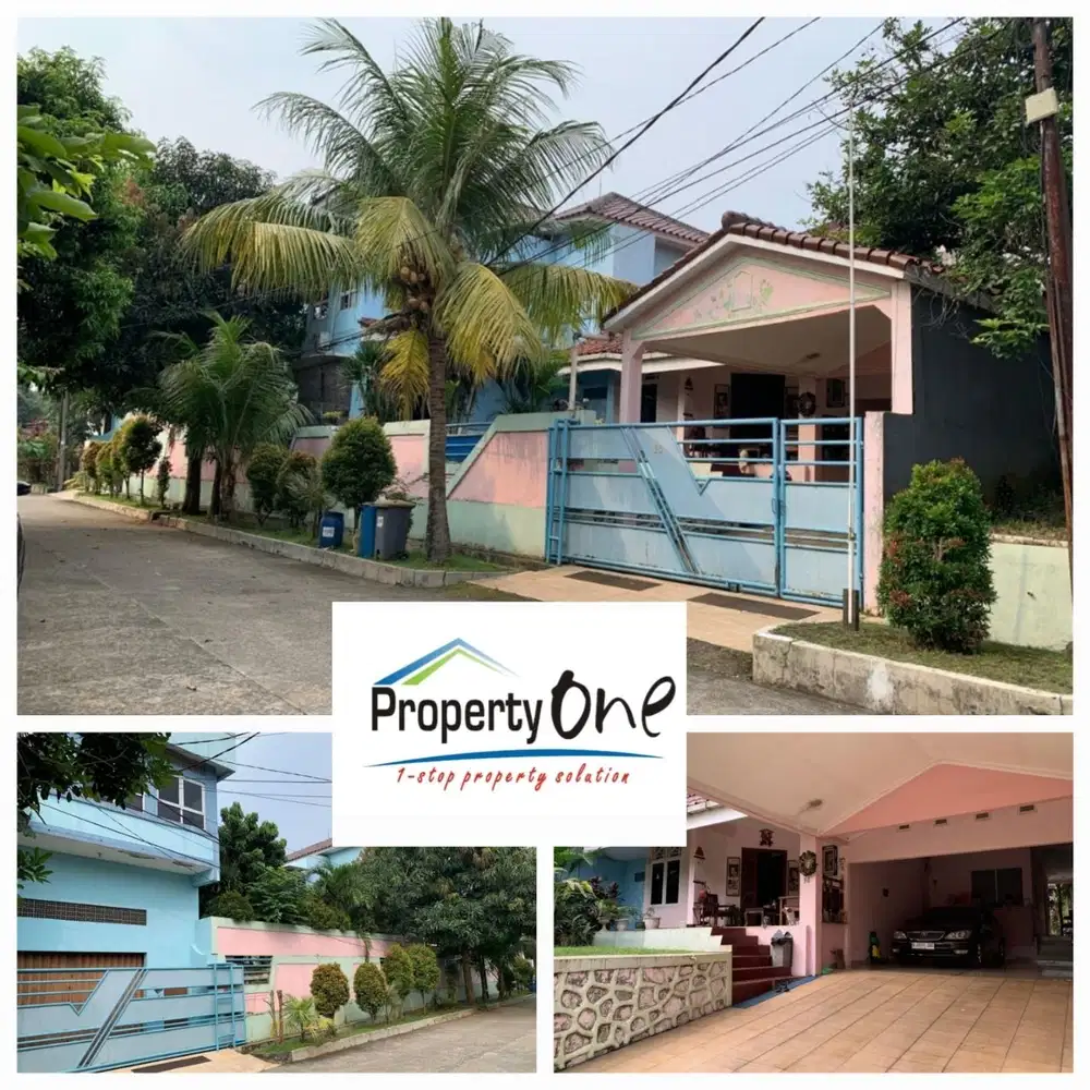 RUMAH DIJUAL DI TAMAN SERUA BOJONG SARI HARGA 12 M NEGO