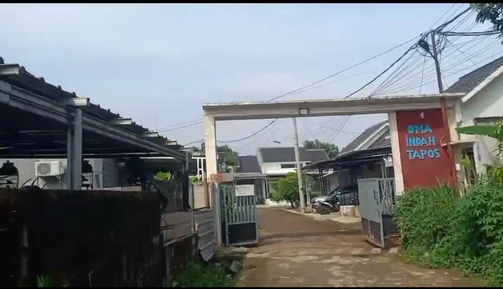 Di Jual Tanah depan Perumahan Oma Indah Sukatani, TAPOS Depok