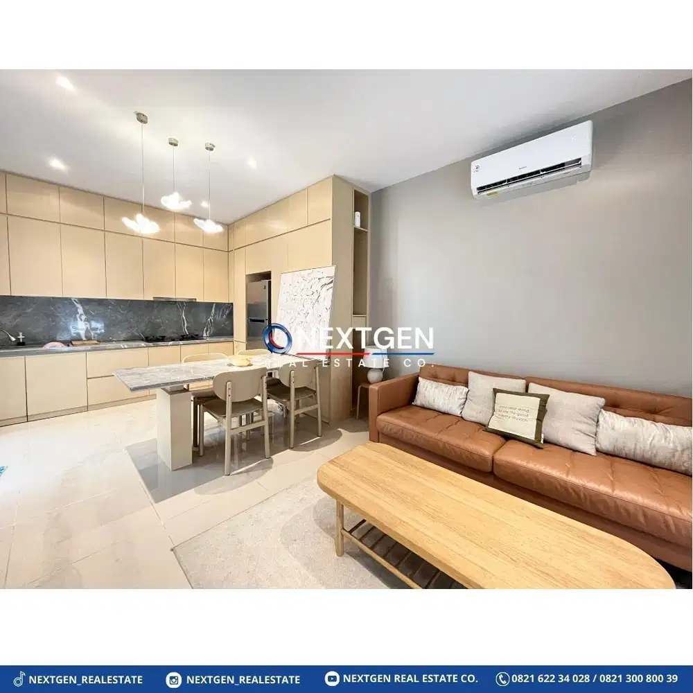 Disewakan Rumah Cantik Full Furnish Agnesi Symphonia Summarecon Serpon