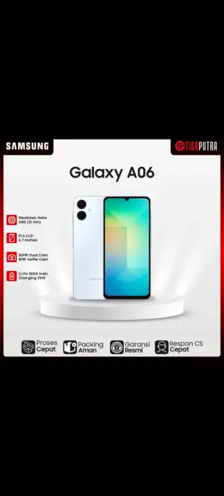 Jual handphone samsung A06
