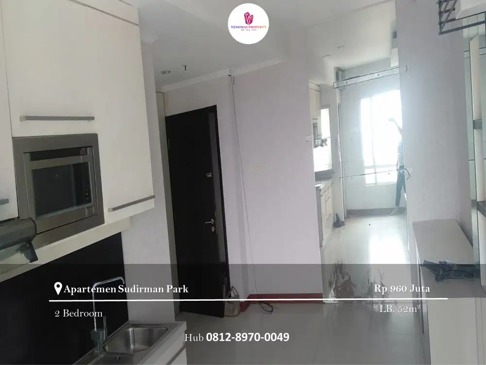 Dijual Apartement Sudirman Park 2 Bedrooms Middle Floor