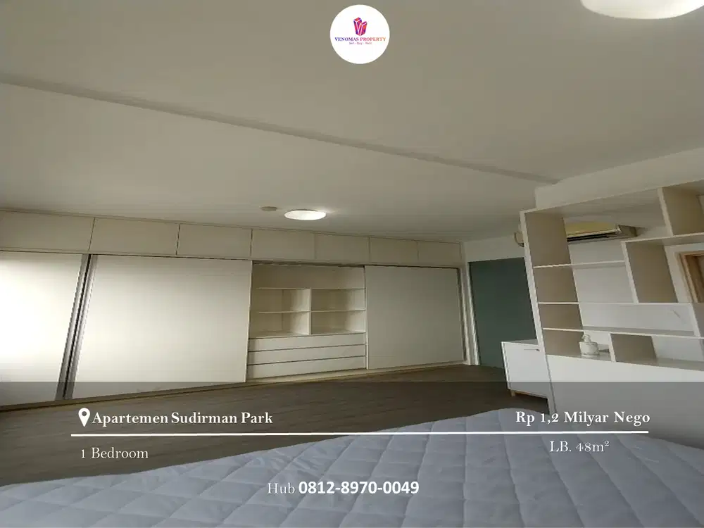 Dijual Apartement Sudirman Park 1BR Furnished Tower A