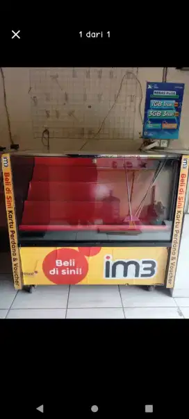 Jual etalase konter