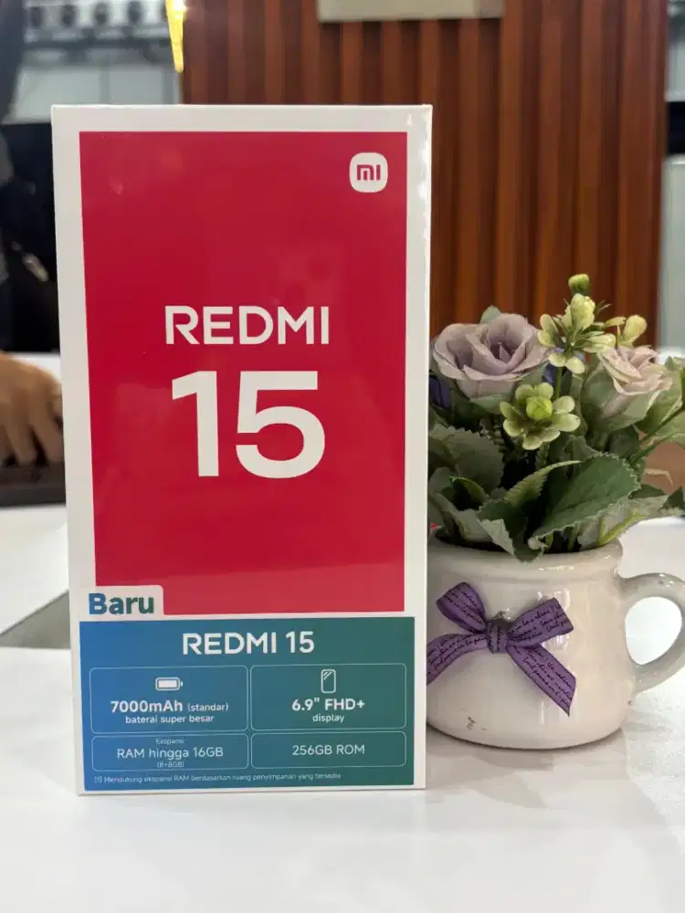REDMI 15 RAM 6/128