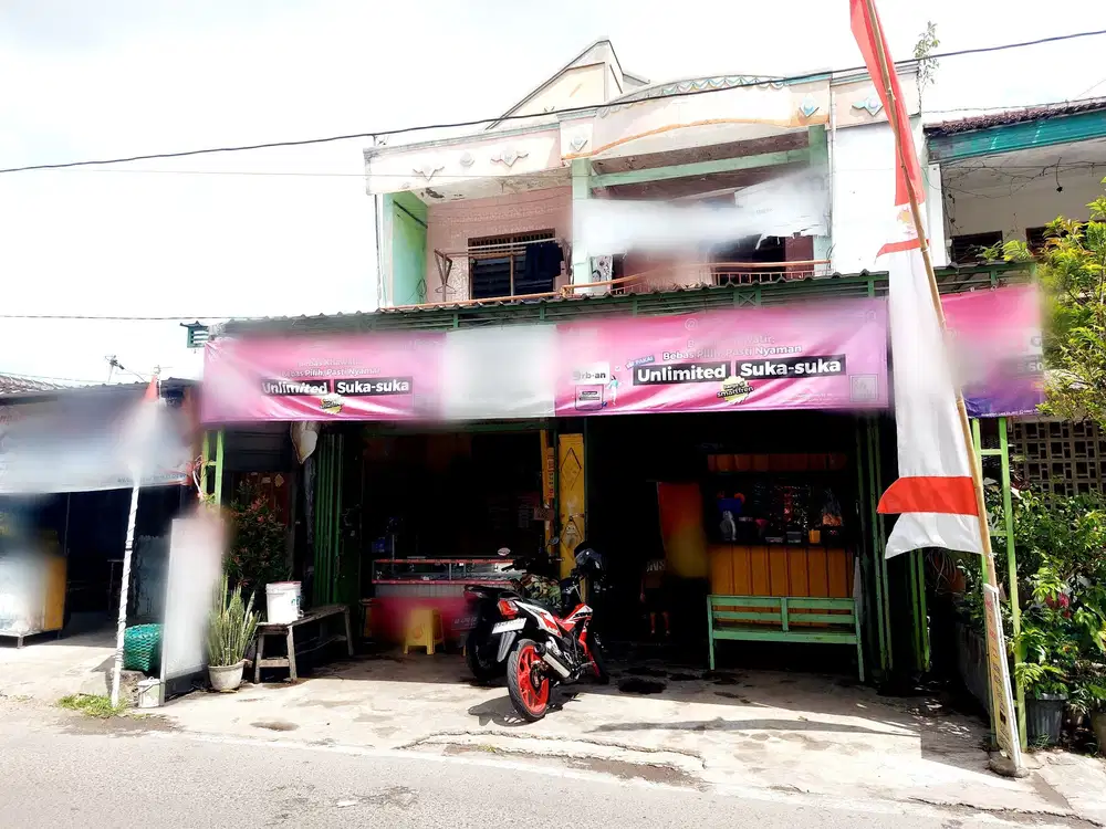 Ruko Bagus 2Lt Strategis Prospektif Hadap 2 Jalan