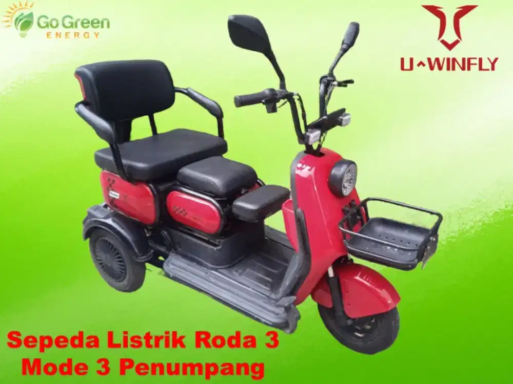 Sepeda Listrik Roda 3