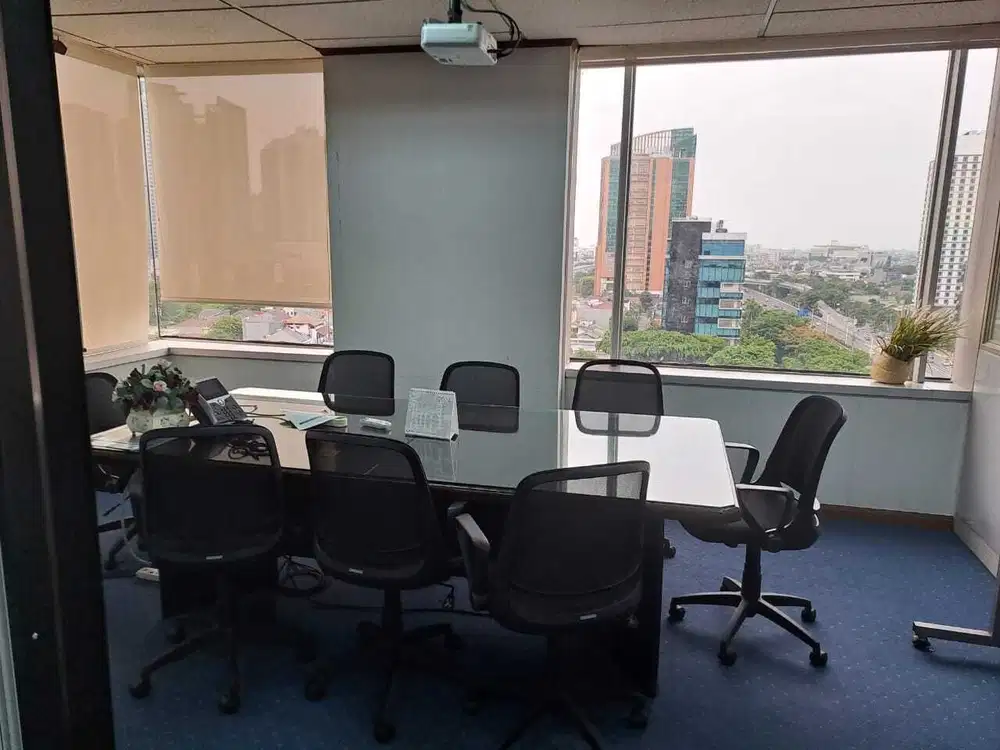 Disewakan ruang Wisma Slipi jakarta barat kondisi partisi
