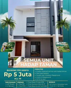 509.Cluster Exclusive Dkt BSD Hny 5Juta All In Strategis Serua Ciputat