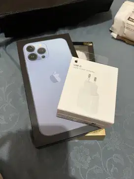 iPhone 13 Pro Max Sierra Blue 256GB Resmi Digimap – Mulus✨