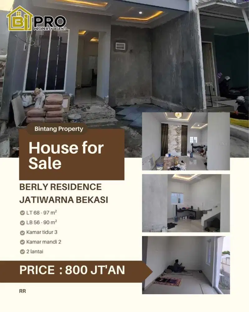 Jatiwarna, new home, strategis,harga terbaik