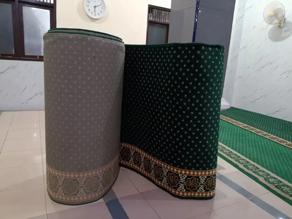 Ambal Sajadah Karpet Masjid Termurah. Tersedia Lokal maupun Import