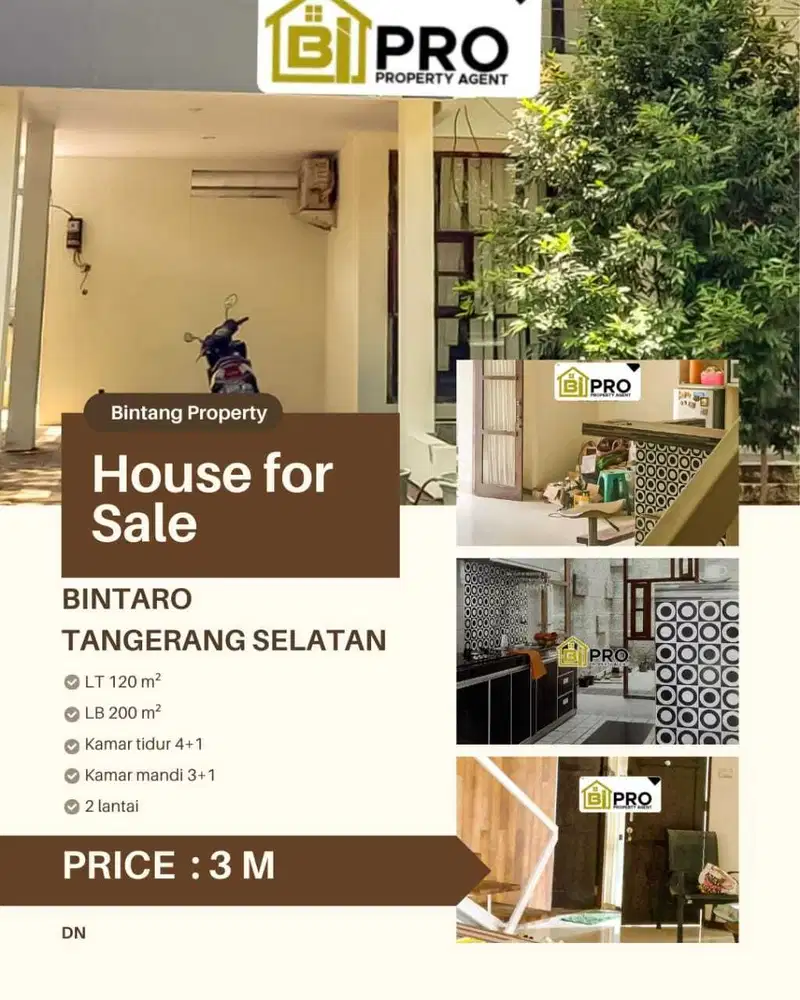 Rumah di jual di Bintaro, Tangerang Selatan