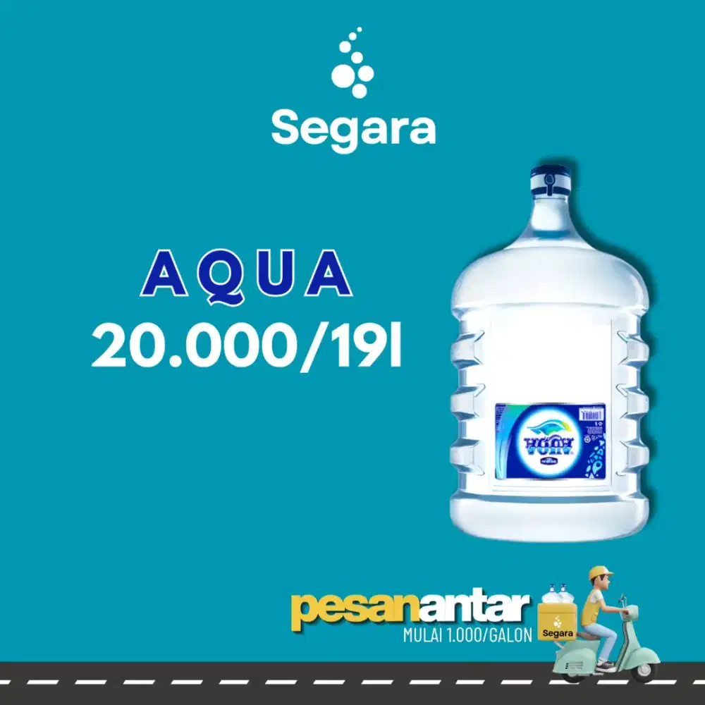 Aqua Galon 19 liter