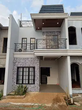 rumah 2,5 lantai di depok fasilitas lengkap 5 menit ke LRT termurah