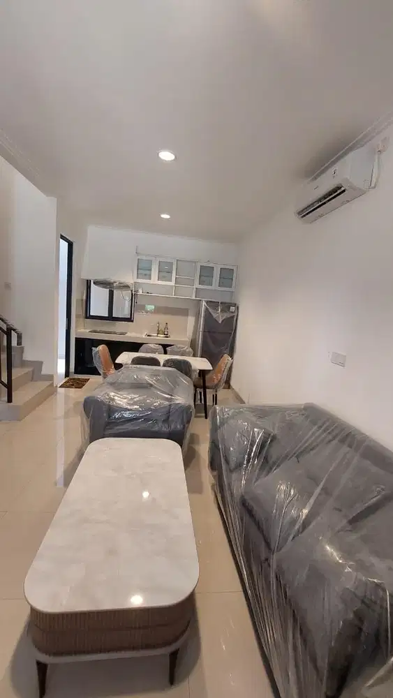 Sewa Rumah Millenial PIK2 6x12.5 Full Furnished Rapih