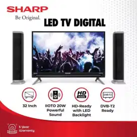 LED Sharp model 2T-C32BD1I-TG.