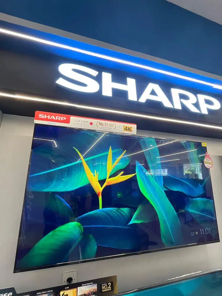 SHARP LED TV GOOGLE 4K 65” 4T-C65HJ60001